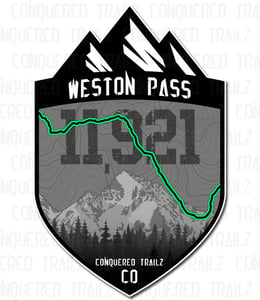 Image of Weston Pass Trail Badge