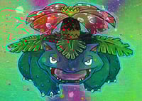 Image 3 of Bulbasaur evolutions print set