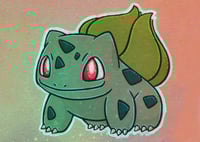 Image 1 of Bulbasaur evolutions print set