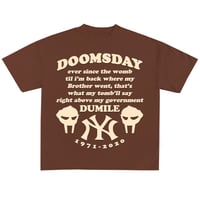 Image 1 of DOOMSDAY T-Shirt (Chocolate)