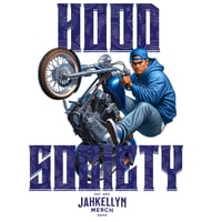 Image 2 of HOOD SOCIETY TAT STH KING.W
