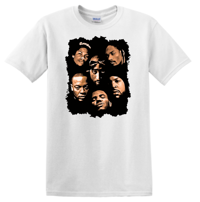 Image 2 of WEST COAST RAPPERS WITH THE GAME GRAPHIC T-SHIRT