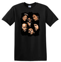 Image 1 of WEST COAST RAPPERS WITH THE GAME GRAPHIC T-SHIRT