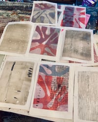 Image 2 of COURSE 3: Festive  Gelliprinting  at Clevedon Craft Centre  30/11/24