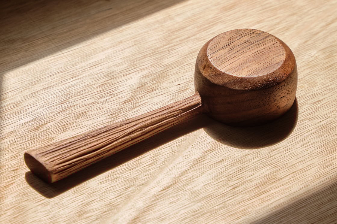 Image of Walnut Coffee Scoop - SC008