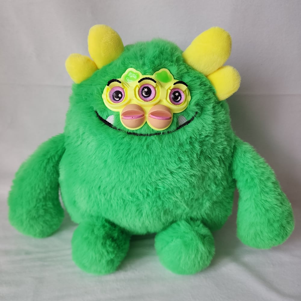 Image of Green monster furby