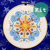 Celestial Mandala Sampler Embroidery Kit