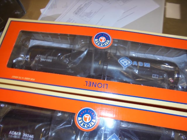 LIONEL AMD 30K GALLON ETHANAL TANK CAR 3 PACK 27992