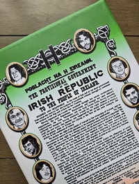 Image 1 of Long Kesh Proclamation Canvas