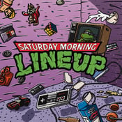 Image of Various – Saturday Morning Lineup LP (green)