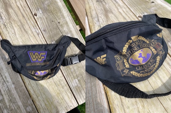 Image of Vintage WWF fanny pack