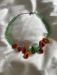 Image 2 of Papaya necklace