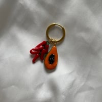 Papaya Spice earring