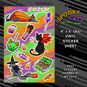 Spooky Cats Stationary