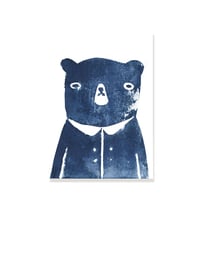 Image 3 of CARTE Mr. Bear blue