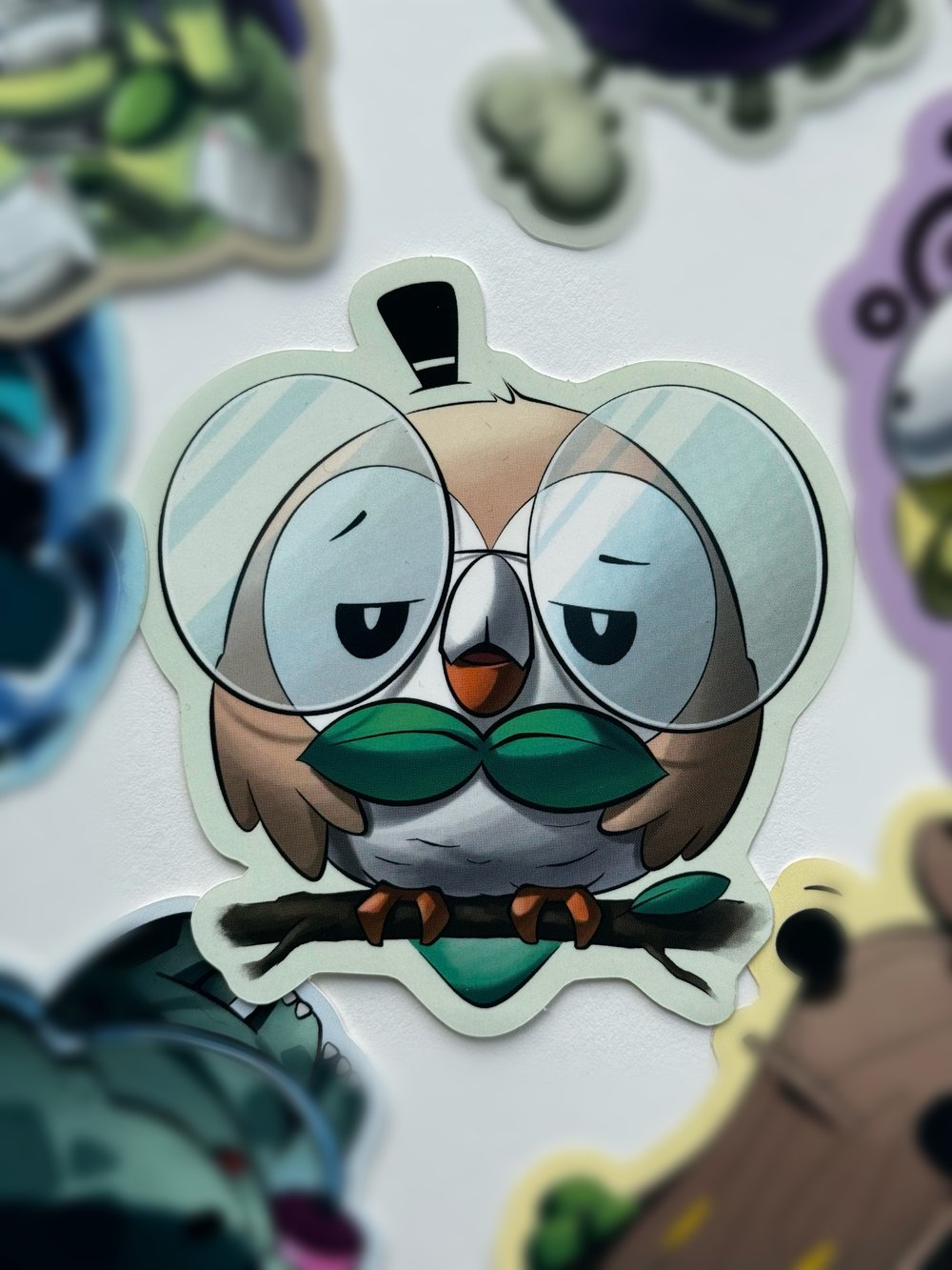 Image of Big Brain Owl Sticker