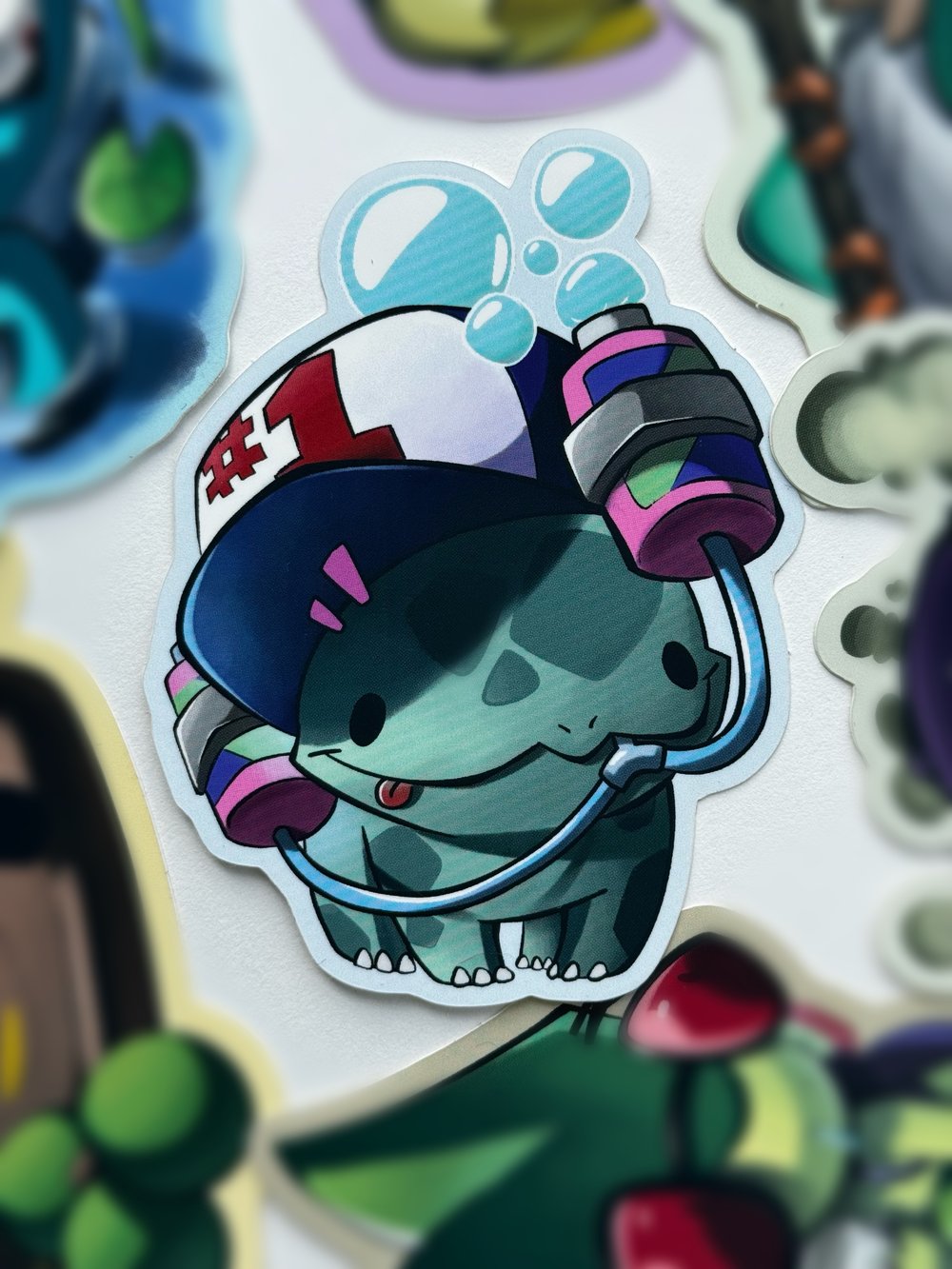 Image of Heee Was Number 1!!! Sticker