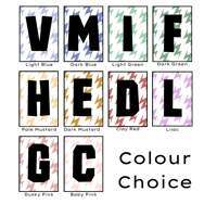 Image 5 of Jazzy Lightening Personalised Initial Print