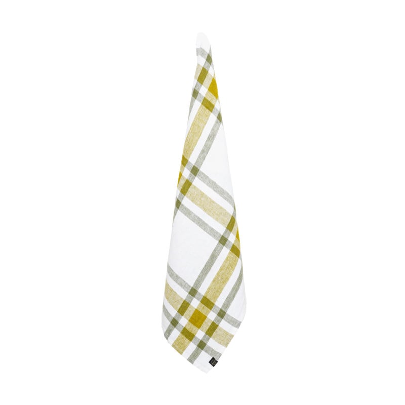 Image of  Nappe CAPRI en lin lavé  Citrus 3 tailles