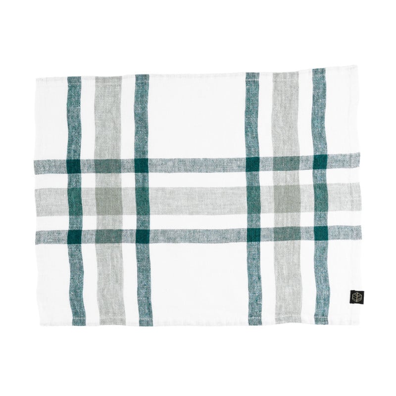 Image of  Nappe CAPRI en lin lavé  Céladon 3 tailles