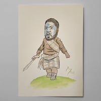 Kevin Hart Braveheart (original painting)