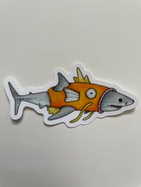 Image 2 of Pokemon Shark Cosplay Sticker