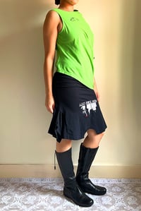 Image 2 of BLACK NY SKYLINE T-SKIRT - SIZE XS