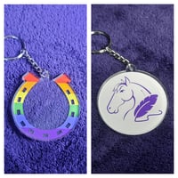 Image 1 of Acrylic keyrings