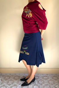 Image 3 of NAVY BIG APPLE T-SKIRT - SIZE M