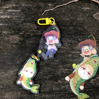 Image of fish fear me charm