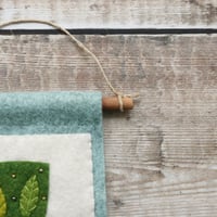 Image 4 of Little Tree | Miniature Felt Wall Hanging