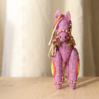 Image 5 of Claudia | Poseable Felt Horse Soft Sculpture