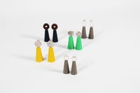 Image 2 of Bespoke Colour Form Earrings 