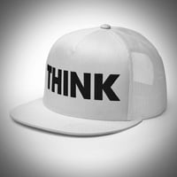 Image 4 of THINK Flat Mesh Hat