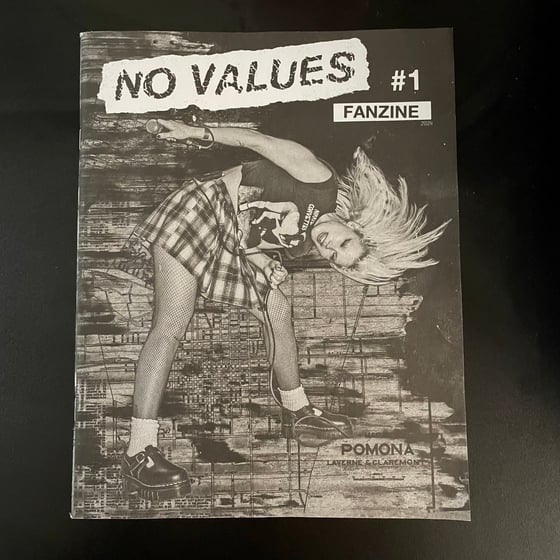 Image of No Values Fanzine #1