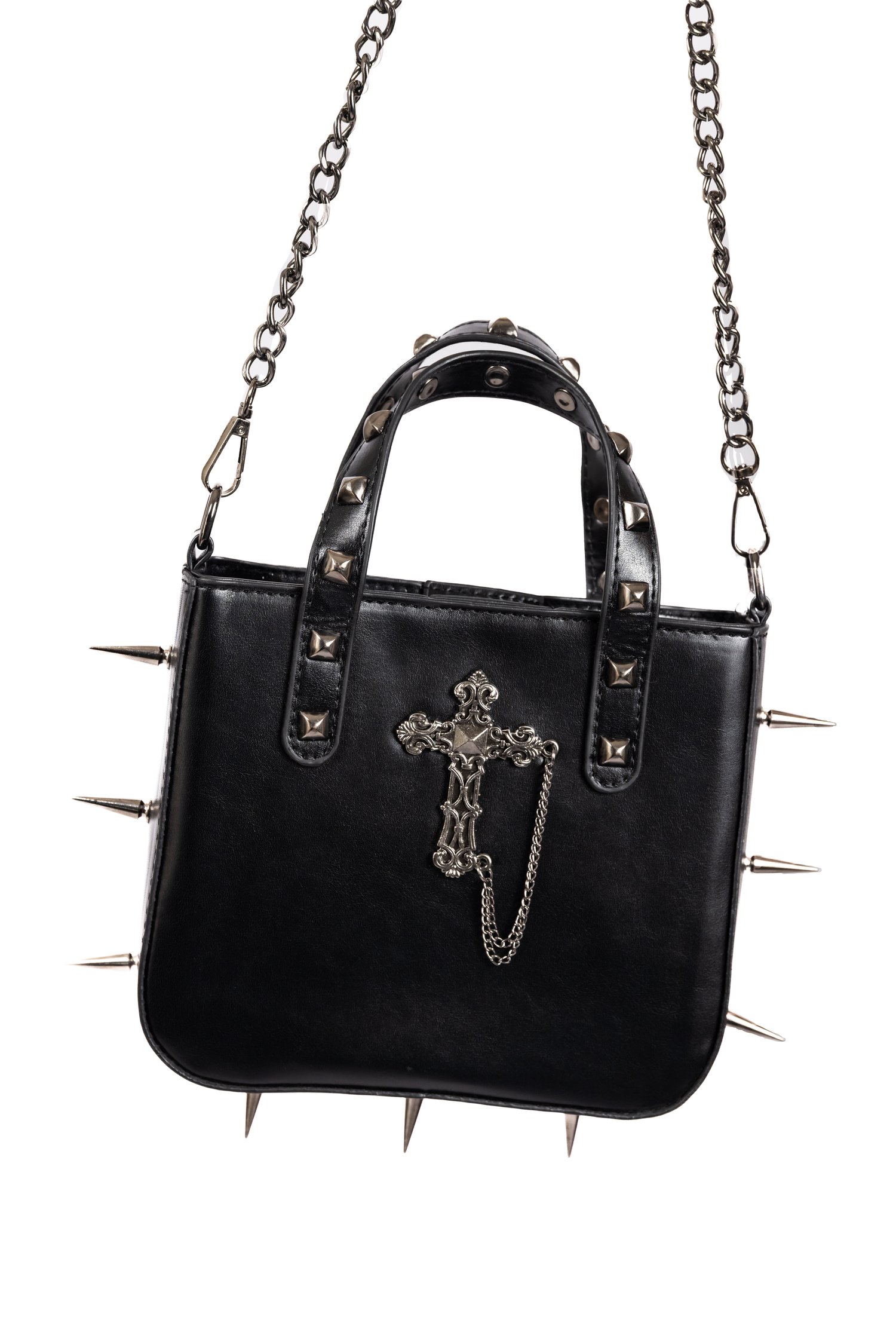 Image of Reckless Devotion Spike Handbag