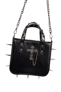 Image 4 of Reckless Devotion Spike Handbag