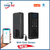 Smart Fingerprint Door Lock | Keypad, OLED, Auto Lock, DIY Install, Black, 300 Users