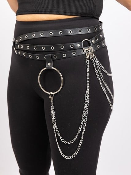 Image of Gothic Multi Chain Belt