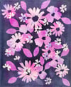Moonlight Petals Unfolding Original Framed Painting