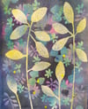 The Transparent Night Original Framed Painting