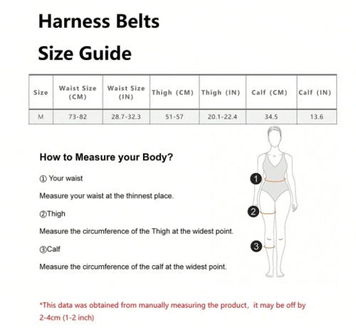 Image of Gothic Black Crossover Harness