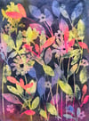Incandescent Dusk Original Framed Painting