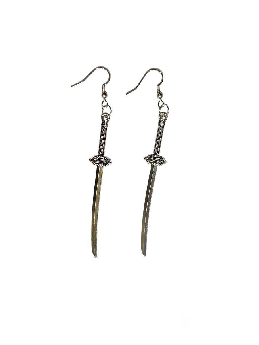 Image of Samurai Sword Errings