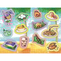 Image 1 of ORIGINAL ART: FILIPINO FOOD - STICKERSHEETS
