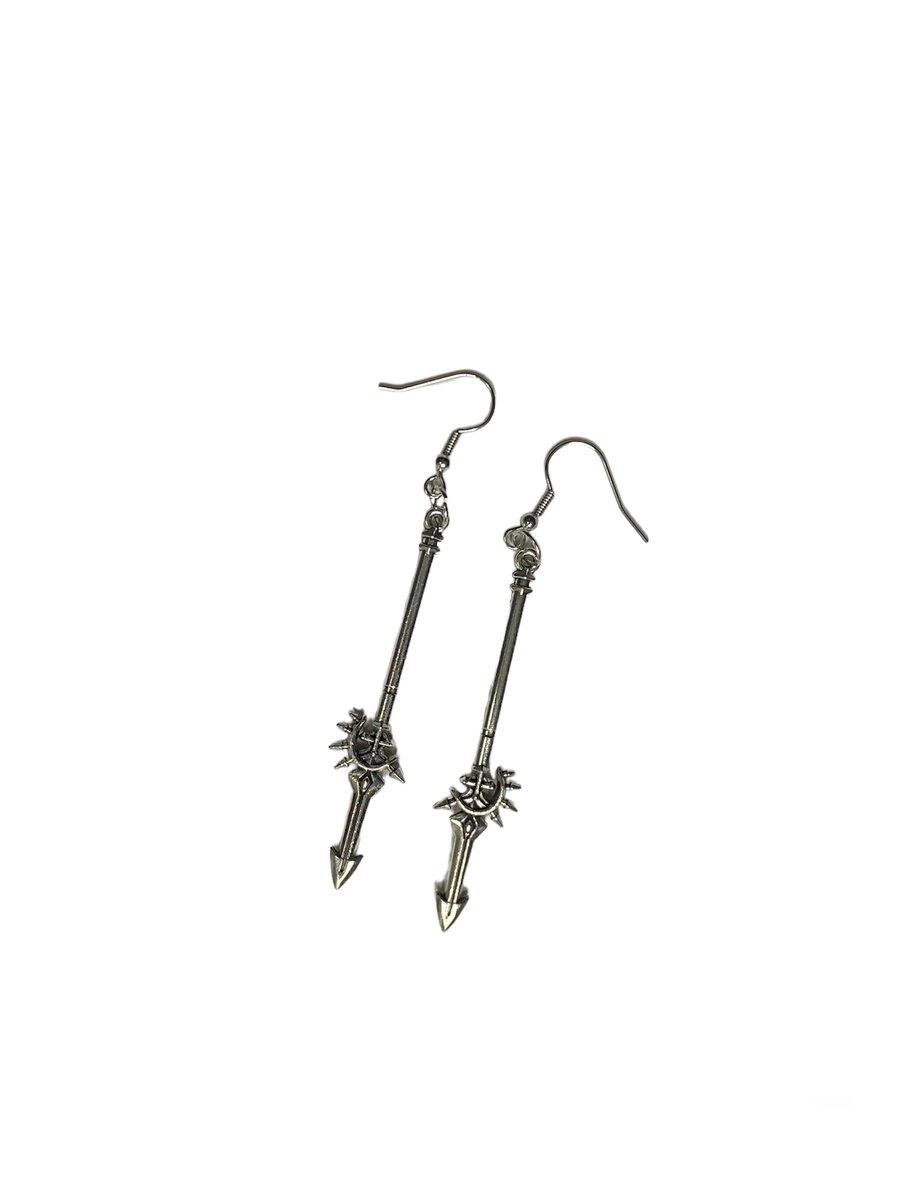 Image of Future Spear Sword Earrings  