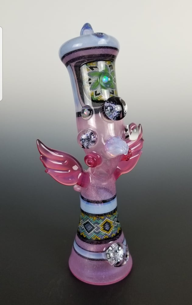 Image of Vogel Glass Collab - Fillacello Winged Bird 