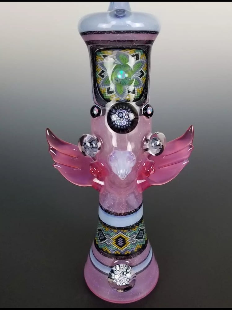 Image of Vogel Glass Collab - Fillacello Winged Bird 