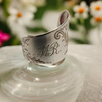 Image 5 of Art Nouveau spiral spoon ring