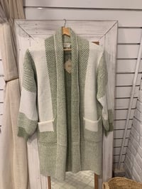 Olive Green Cardigan